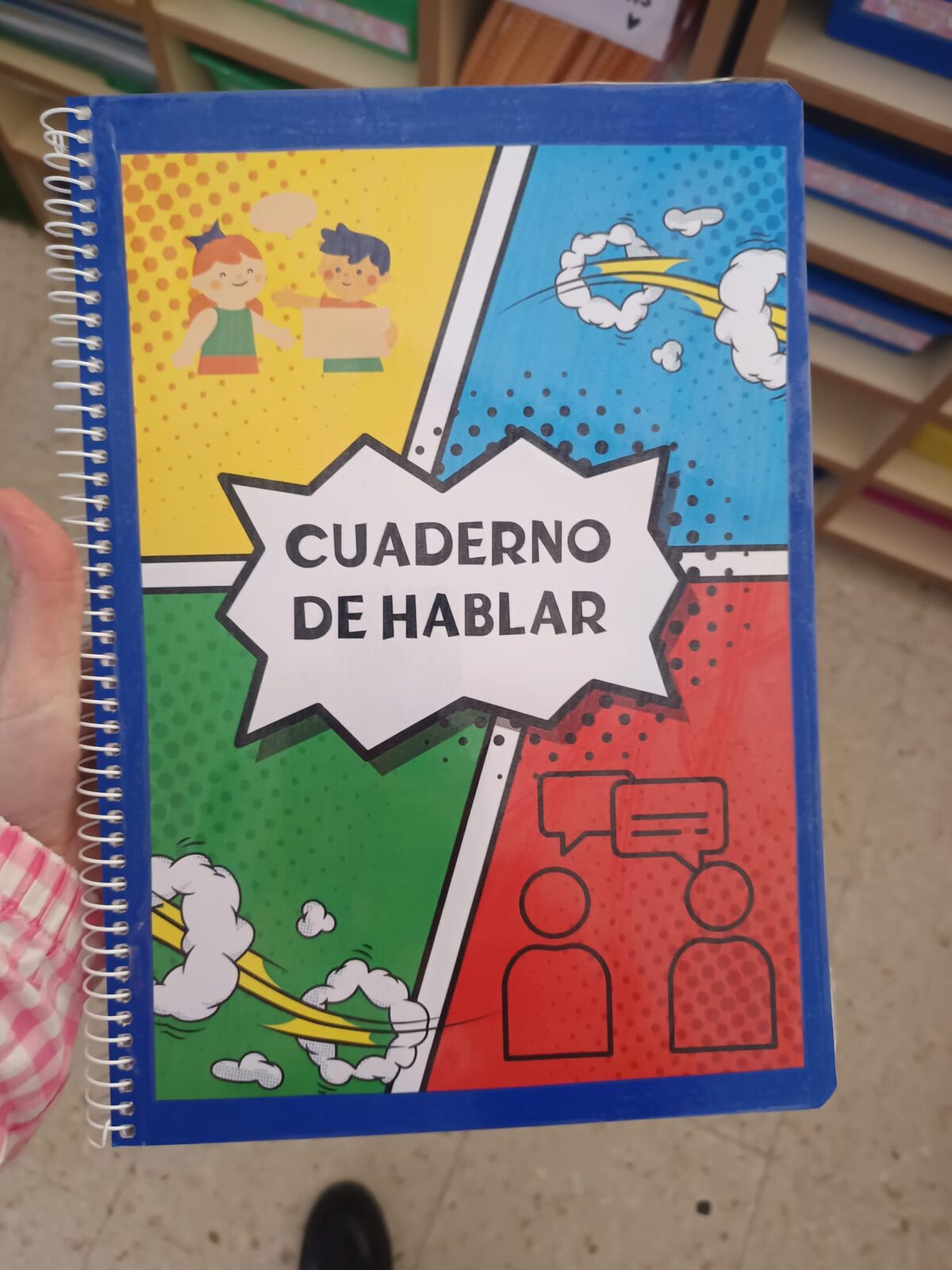 Cuaderno de hablar, recurso de comunicación
