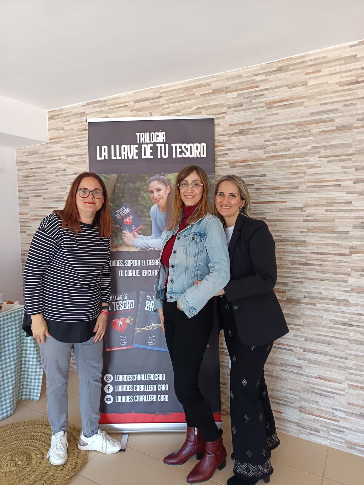 Susana Oliva en un evento de crecimiento personal