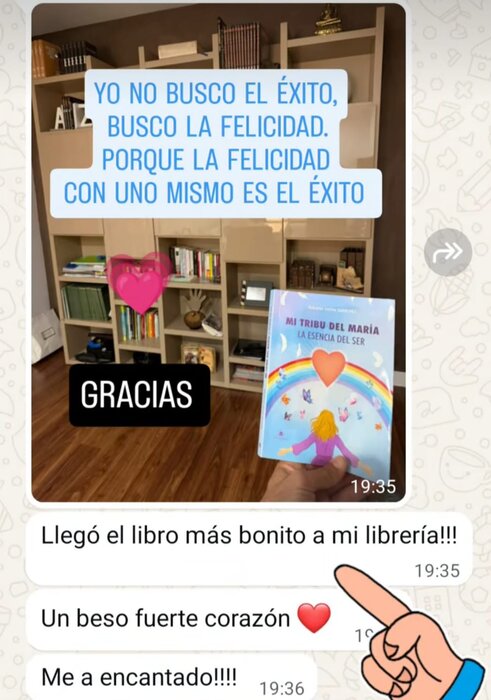 Mensaje real de una lectora sobre Mi Tribu del María